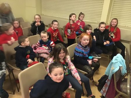 Enjoying our day out at the panto